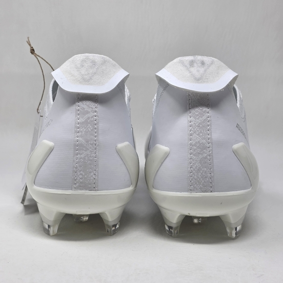 Adidas Men\'s Adizero Electric + Football Cleats Size 10 White Gray IE6278 New main image 9